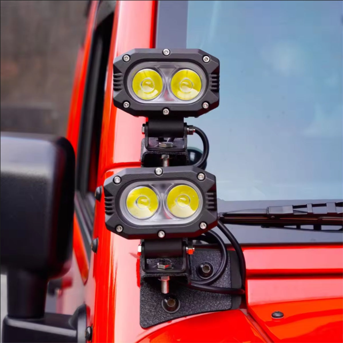 X-7SEVEN 4 Inch 35W Spot Beam Flood Beam LED Work Light - DLX0016