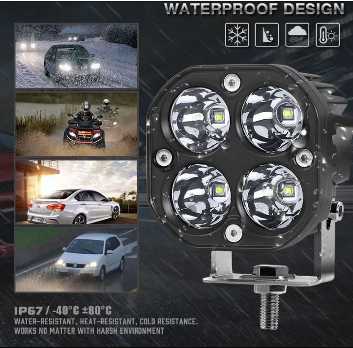 X-7SEVEN 3 inch 12v 40w 4x4 Led Work Light Off Road Spot Light Led Off Road Fog Lights For Truck - WLXCL11