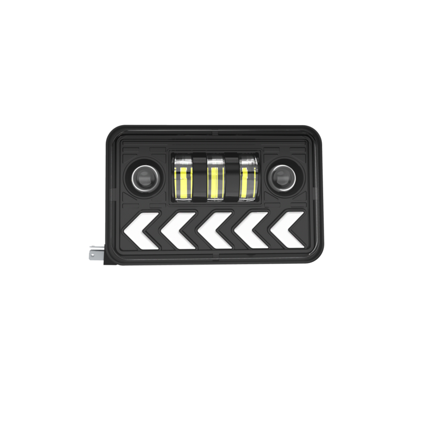 X-7SEVEN 4X6 Inch LED Headlight with DRL - X7STH34