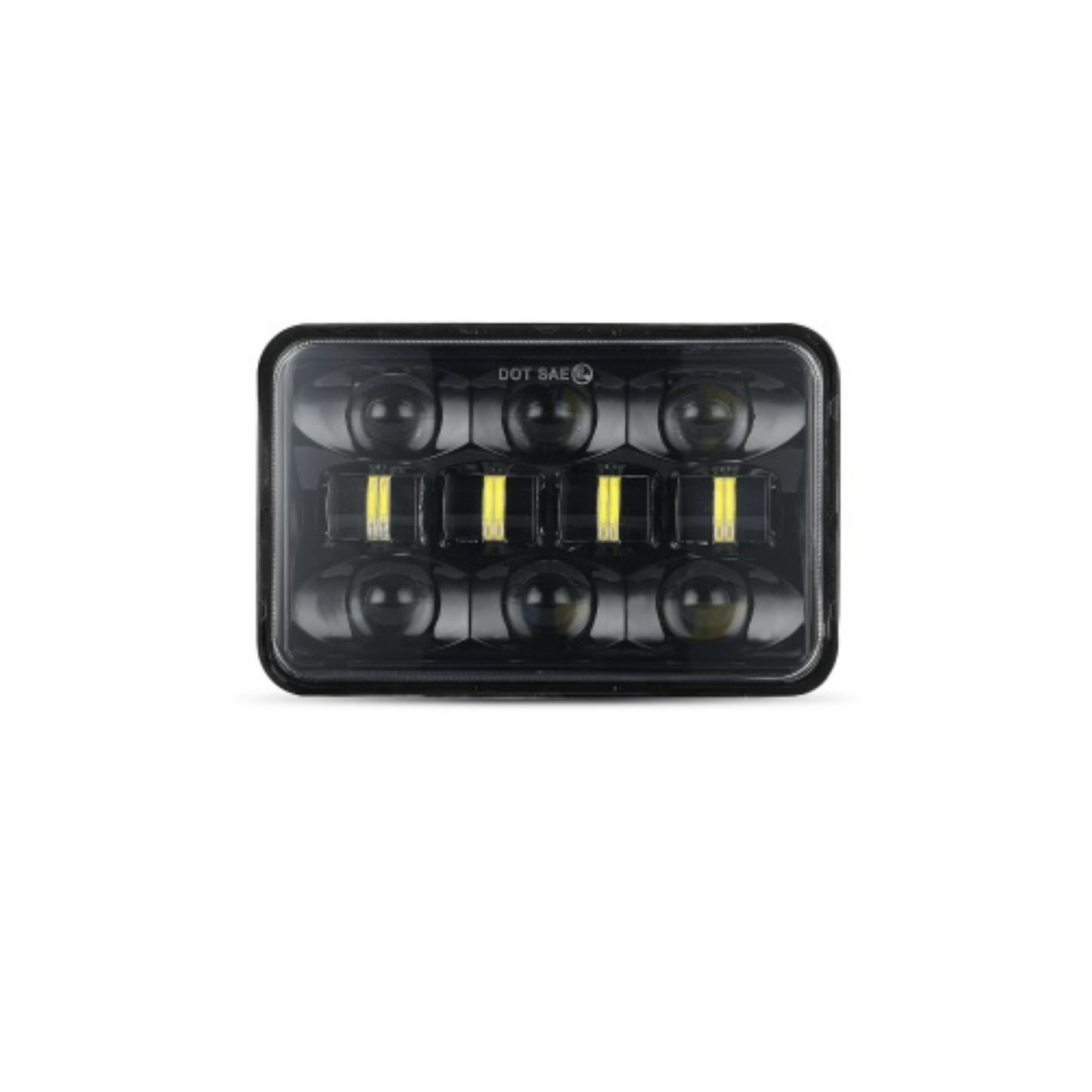 X-7SEVEN 4X6 Inch LED Headlight with DRL - X7STH43