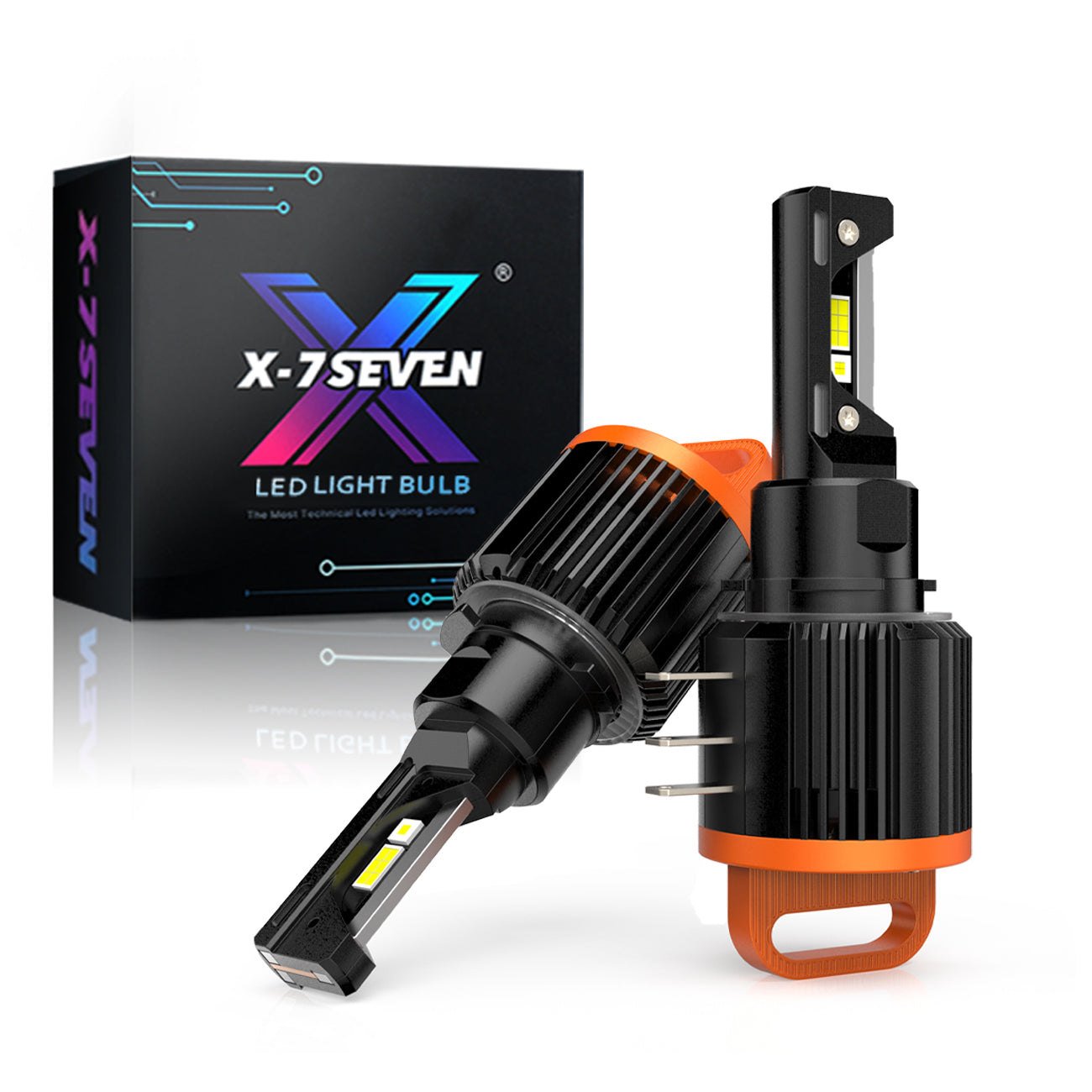 X-7SEVEN Super Canbus X-BoostMax H15 Series 120W 12000LM Auto Led Bulbs H15 With DRL For VW Audi Mercedes Bens