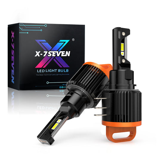 X-7SEVEN Super Canbus X-BoostMax H15 Series 120W 12000LM Auto Led Bulbs H15 With DRL For VW Audi Mercedes Bens