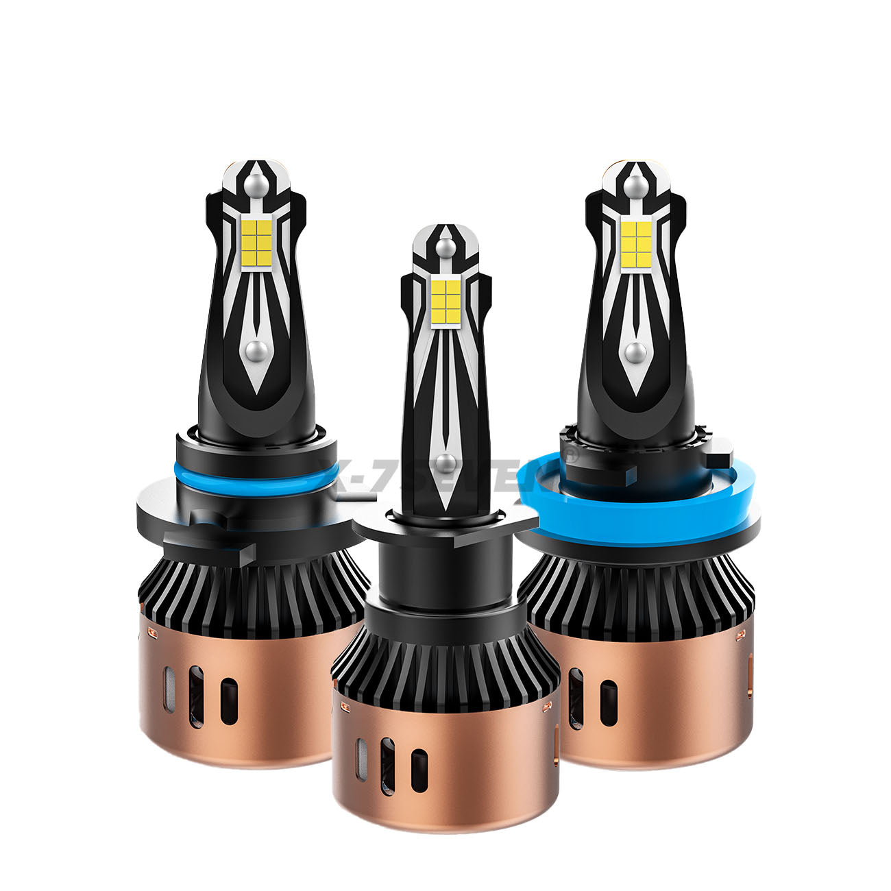 X7 Led Bulb X-7SEVEN OEM Hot Deal X-Sparkle Series 80W 15000LM H7 H4 Led Car Headl ...