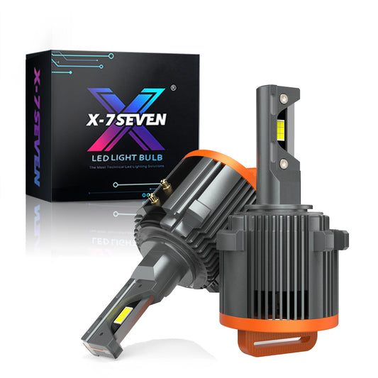 X-7SEVEN New Arrival X-BoostMax Gt7 Series 120W 12000LM Easy Installation Gt7 LED Car Light With DRL For VW Golf6 Mercedes Bens