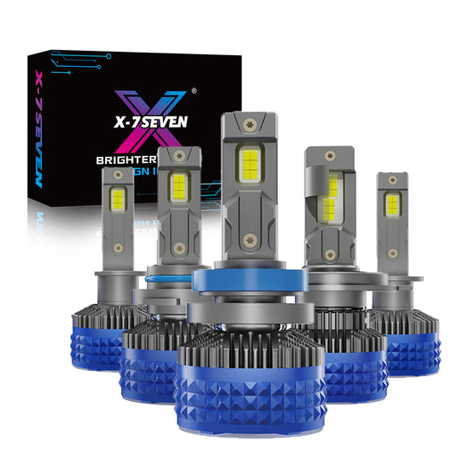 X-7SEVEN 2025 Upgrade X-Ultra Pro 140W 25000LM High Power Luces LED Para Automotive LED Headlight H7 H1 H11 High Low Beam H4 Faro LED For Car