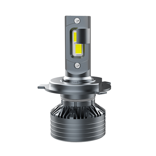 X-7SEVEN OEM Heavy-Duty X-Silver Wolf Series H4 H11 24V 130W 26000LM LED Headlight Bulb for Semi Trucks & Trailers