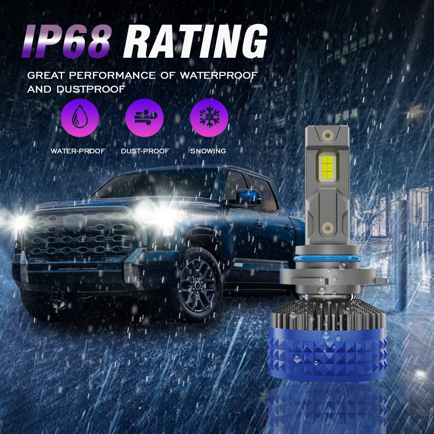 X-7SEVEN 2025 Upgrade X-Ultra Pro 140W 25000LM High Power Luces LED Para Automotive LED Headlight H7 H1 H11 High Low Beam H4 Faro LED For Car