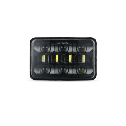 X-7SEVEN 4X6 Inch LED Headlight with DRL - X7STH43