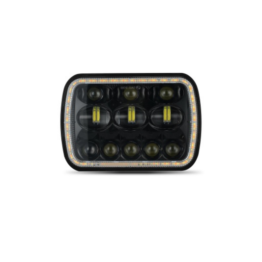 X-7SEVEN 5X7 Inch LED Headlight with DRL - X7STH52