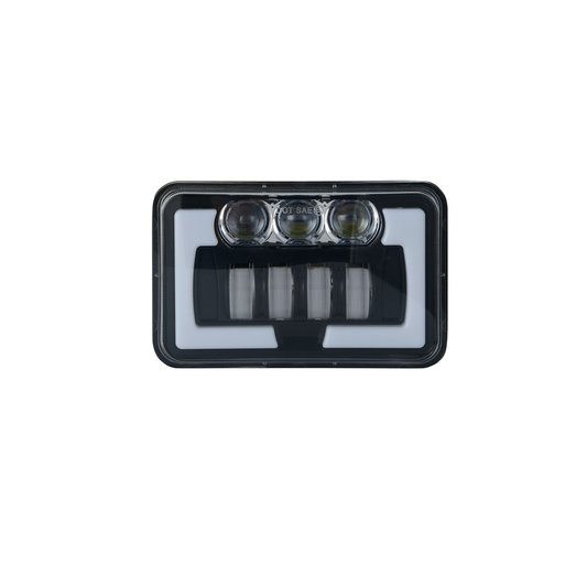 X-7SEVEN 4X6 Inch LED Headlight with DRL - X7STH59