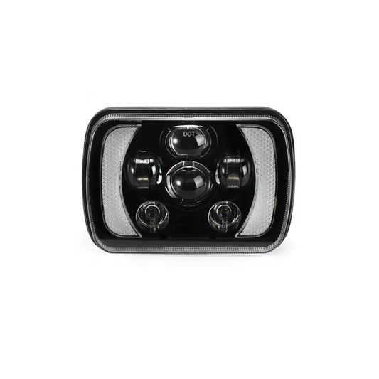 X-7SEVEN 5X7 Inch LED Headlight with DRL - X7STH75